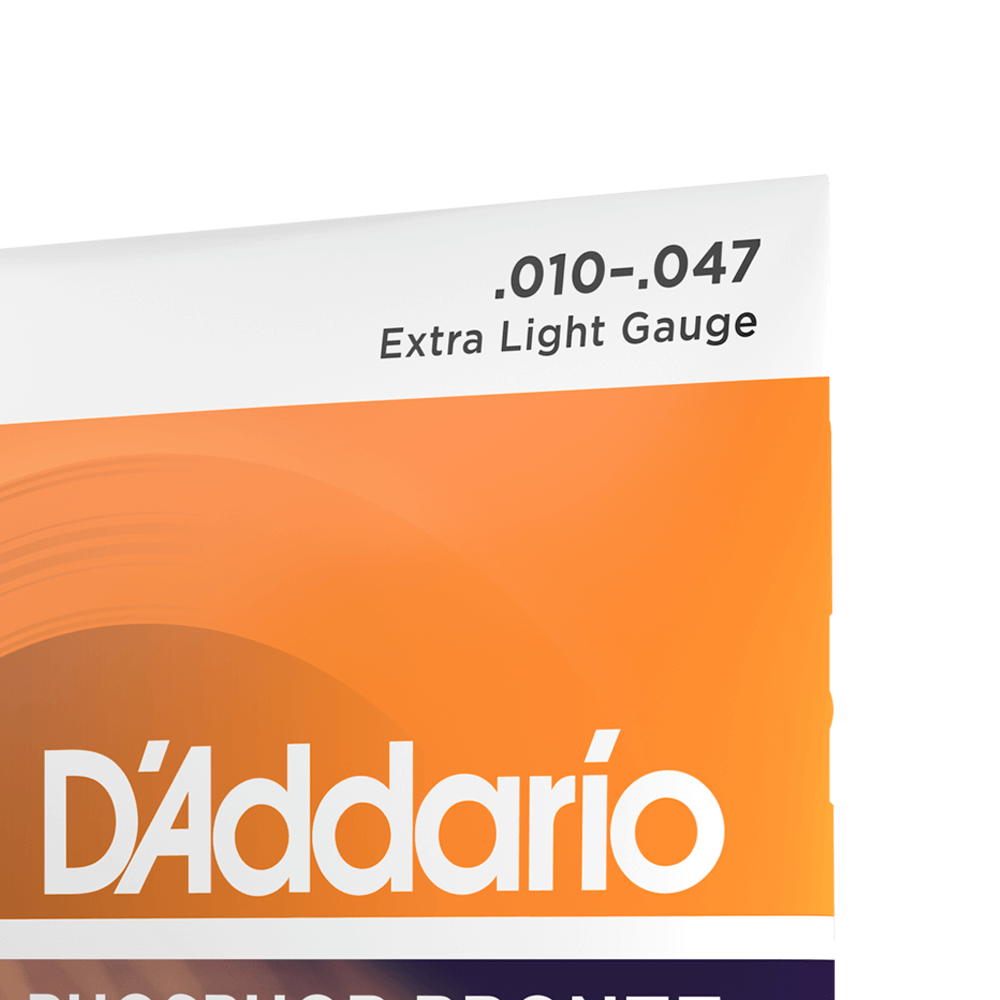 Χορδές Ακουστικής Κιθάρας D'Addario EJ15 Phosphor Bronze | 0.10-0.47 Extra Light - Image 13