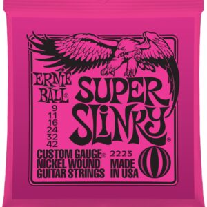 Χορδές Ηλεκτρικής Κιθάρας ErnieBall Super Slinky | 9-42