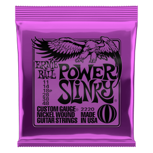 Χορδές Ηλεκτρικής Κιθάρας ErnieBall Power Slinky | 11-48