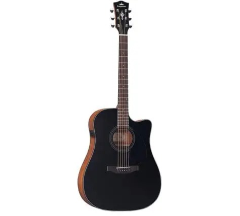 Kepma Series EDCE-K10 Black Electroacoustic Guitar