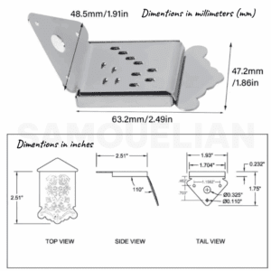 Alternative view of DR. PARTS MTL1/CR Χορδιέρα για Μαντολίνο