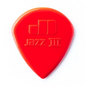 Alternative view of Dunlop Πένα Κιθάρας Jazz III Nylon 47R3N Κόκκινη | Συσκευασία 5 τμχ.